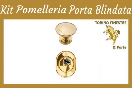 Kit Pomelleria esterna Porta Blindata